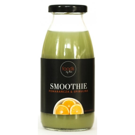 Smoothie w butelce Pomarańcza i Spirulina 250 ml by Ann cena 6,29zł