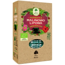 Herbatka lipowo-malinowa 25 x 2,5 g BIO Dary Natury