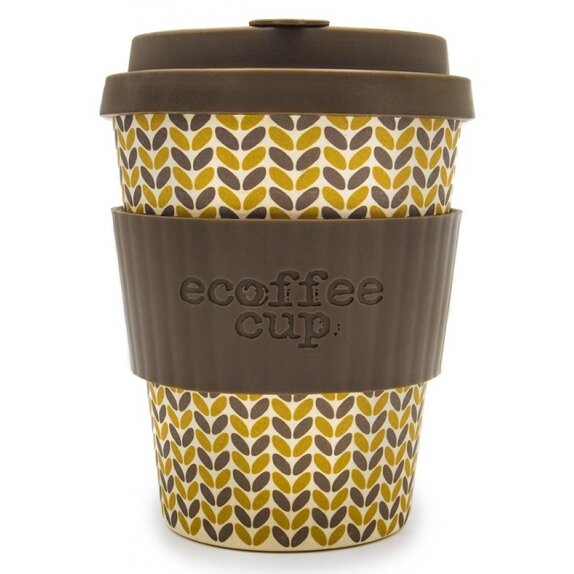 Ecoffee cup Kubek z włókna bambusoweg i kukurydzianego Threadneedle 350 ml cena 31,50zł