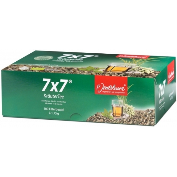 Jentschura 7x7 herbata 100 saszetek BIO + katalog Jentschura GRATIS! cena 107,99zł