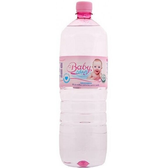 Woda źródlana niegazowana 1,5 l Baby Zdrój cena 1,78$