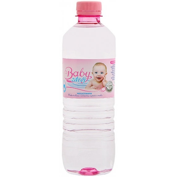 Woda źródlana niegazowana 500 ml Baby Zdrój cena 3,35zł