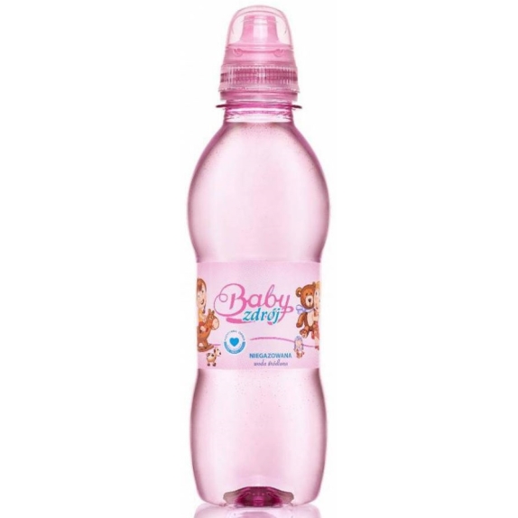 Woda źródlana niegazowana Girl 250 ml Baby Zdrój cena 4,90zł