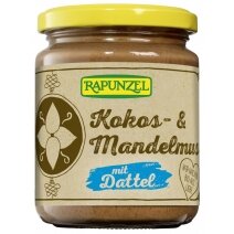 Krem kokosowo-migdałowy z daktylami 250 g BIO Rapunzel 