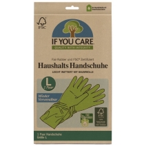 Rękawiczki wielorazowe lateksowe (rozmiar L) 1 para If You Care