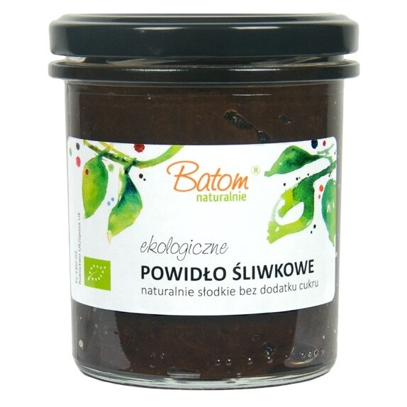 Powidła śliwkowe 340 g BIO Batom  cena €4,63