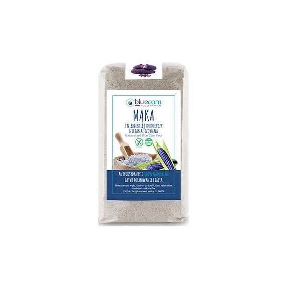 Mąka z niebieskiej kukurydzy bezglutenowa 300 g Bluecorn cena €1,84