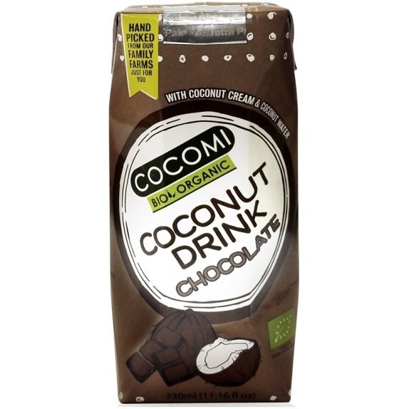 Napój kokosowy o smaku czekoladowym BIO 330 ml Cocomi cena 5,87zł