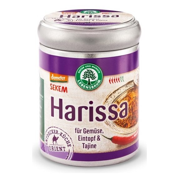 Harissa mieszanka przypraw BIO 70g Lebensbaum cena 22,99zł