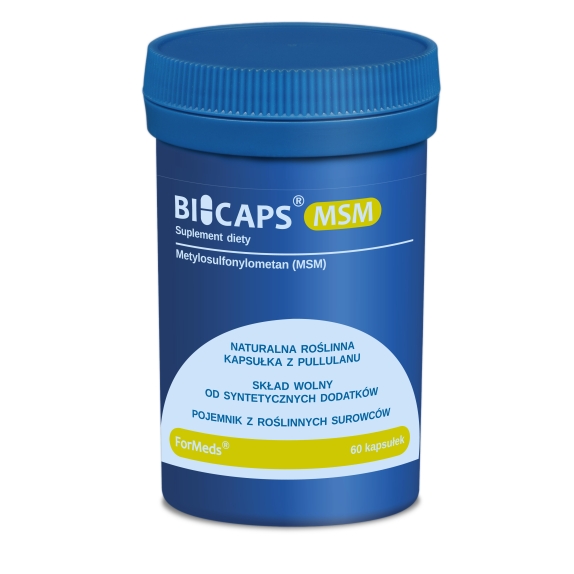 Bicaps MSM 60 kapsułek Formeds cena €6,23