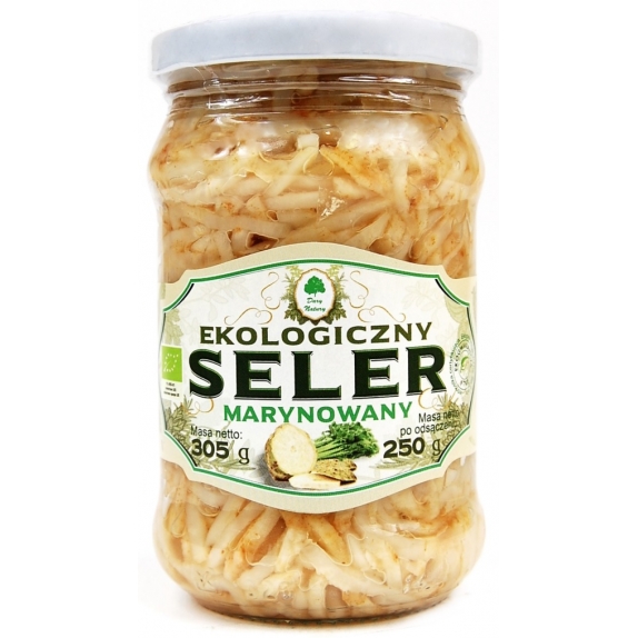 Seler marynowany 305 g BIO Dary Natury cena €1,31