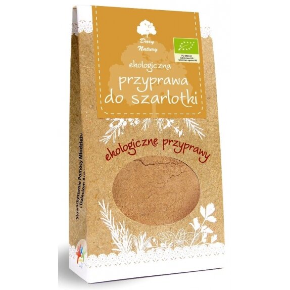 Przyprawa do szarlotki 50 g BIO Dary Natury cena 11,65zł