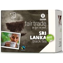 Herbata czarna ekspresowa Fair Trade 20x1,8g BIO Oxfam ft