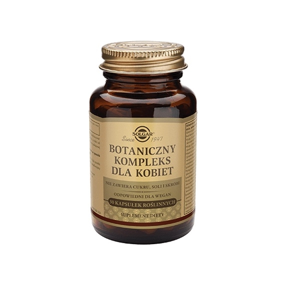 Solgar Botaniczny kompleks dla kobiet 30 kapsułek cena 149,99zł