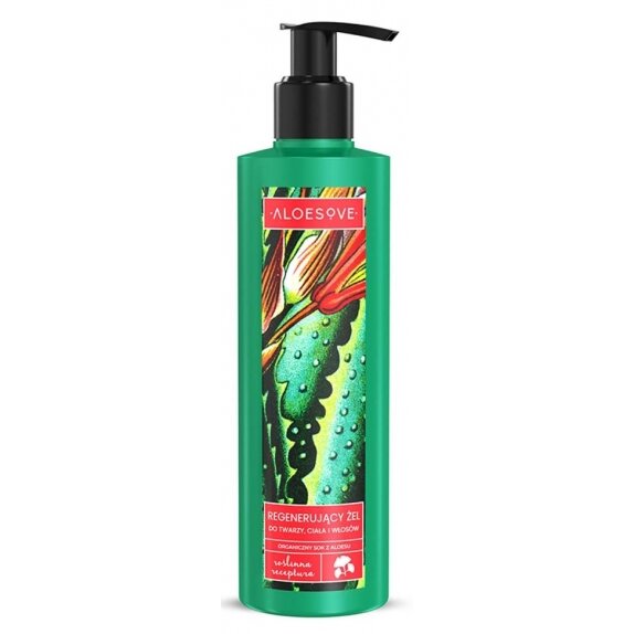 Sylveco Aloesove Regenerujący żel do twarzy, ciała i włosów 250 ml cena 23,90zł
