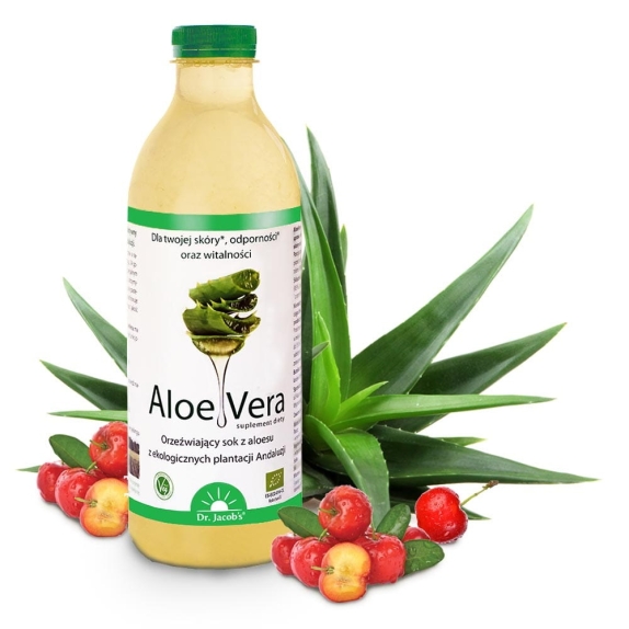 Dr Jacobs AloeVera w żelu 1000 ml cena 13,23$