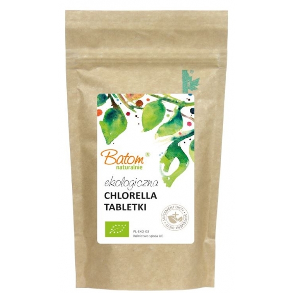 Chlorella 400 mg 625 tabletek (250g) BIO Batom  cena €17,47