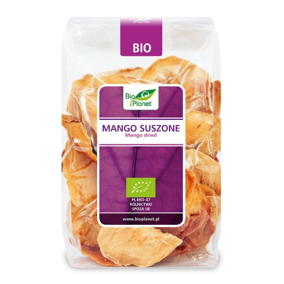 Mango suszone 400 g BIO Bio Planet cena 8,33$