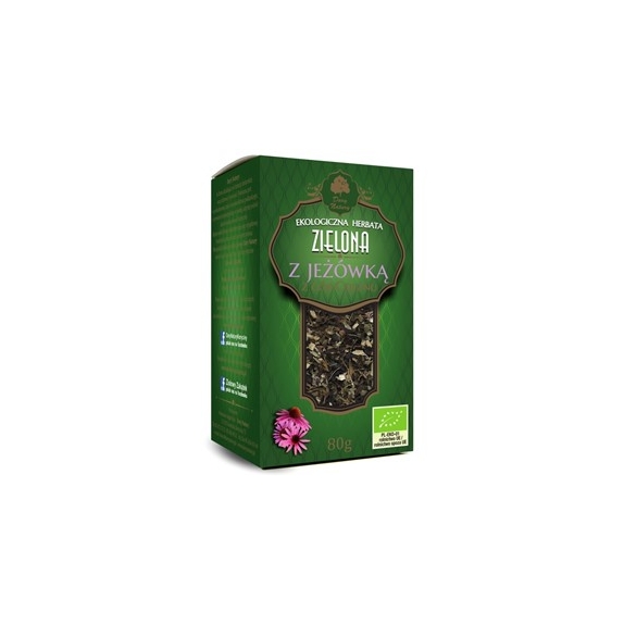 Herbata zielona z jeżówką 80 g BIO Dary Natury cena 19,09zł