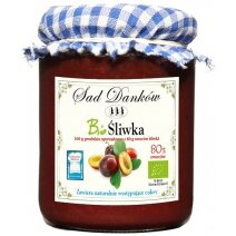 Śliwka 80 % 260 g BIO Sad Danków  cena 19,25zł