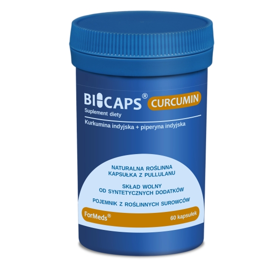 Formeds Bicaps Curcumin 60 kapsułek cena 83,99zł