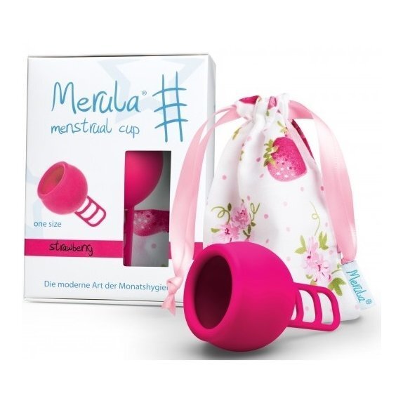 Merula Cup Uniwersalny kubeczek menstruacyjny Strawberry cena 119,00zł