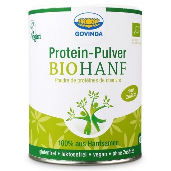 Proszek proteinowy z konopi Bio 400 g Govinda cena 15,15zł