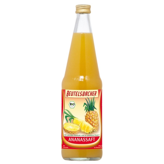 Sok ananasowy 700 ml BIO Beutelsbacher cena 20,99zł