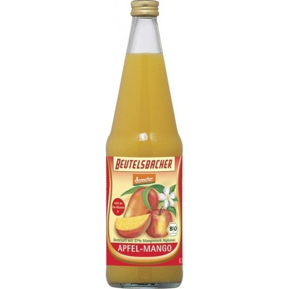 Sok jabłko-mango 700ml BIO Beutelsbacher cena 15,95zł