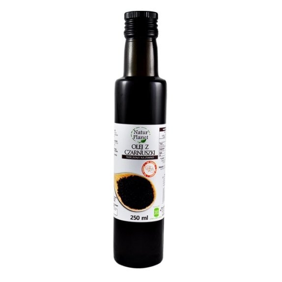 Natur Planet olej z czarnuszki Zimnotłoczony 250ml cena 32,69zł