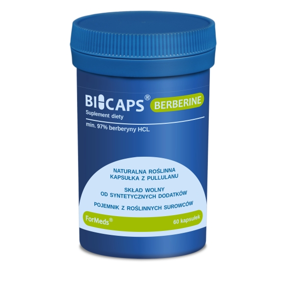 Bicaps Berberine 60 kapsułek Formeds cena 54,49zł