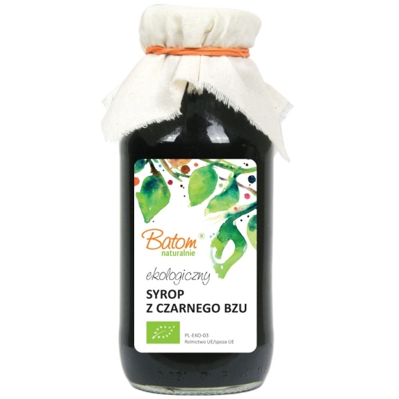 Syrop z bzu czarnego 330 ml BIO Batom cena 20,35zł