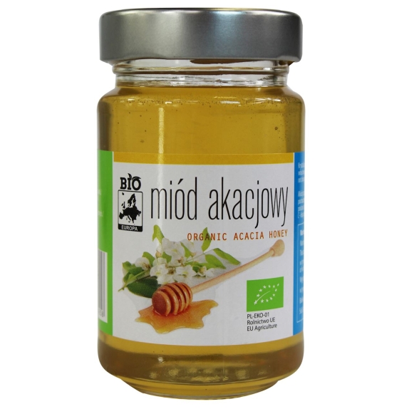 Miód akacjowy 300 g BIO Bio Planet seria Europa  cena €6,25