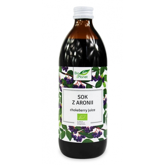 Sok z aronii 500 ml BIO Bio Planet cena 11,95zł