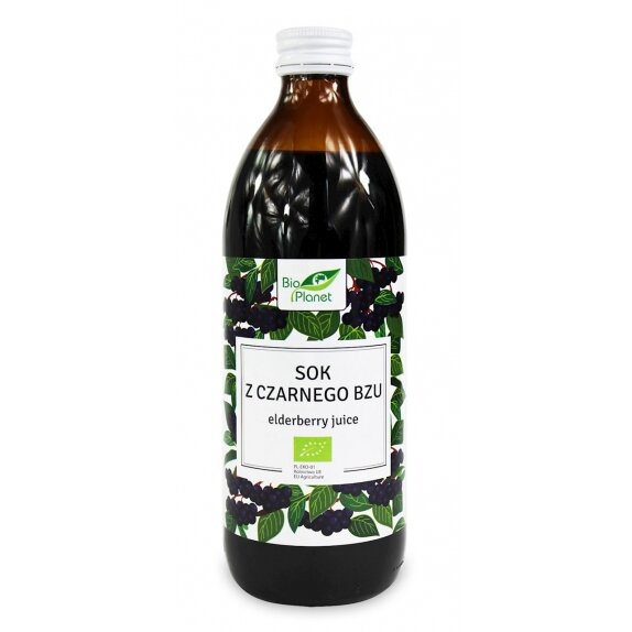 Sok z czarnego bzu 500 ml BIO Bio Planet  cena 7,15$