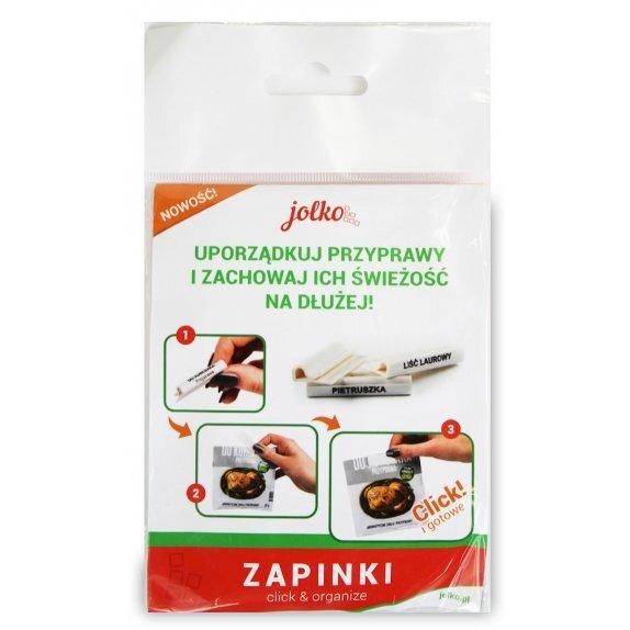 Zapinki do przypraw Jolko cena 7,89zł