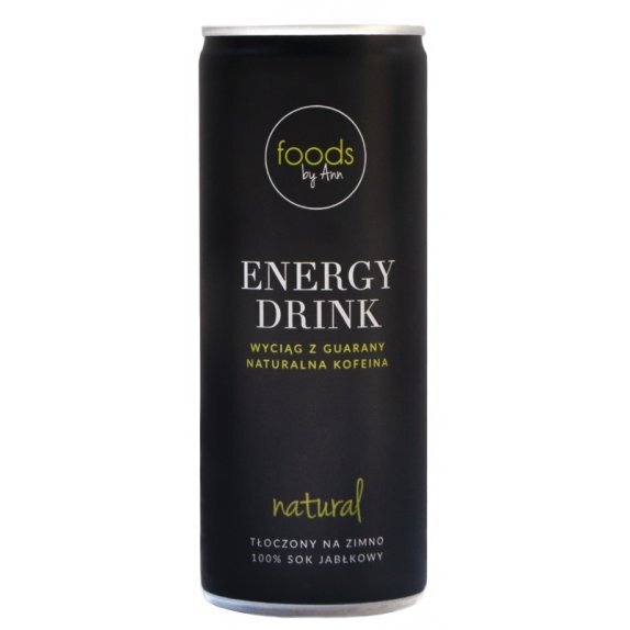 Natural Energy Drink 250 ml Foods by Ann cena 5,25zł