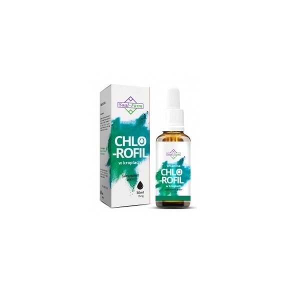 Chlorofil w kroplach 30 ml Soul Farm cena €10,18