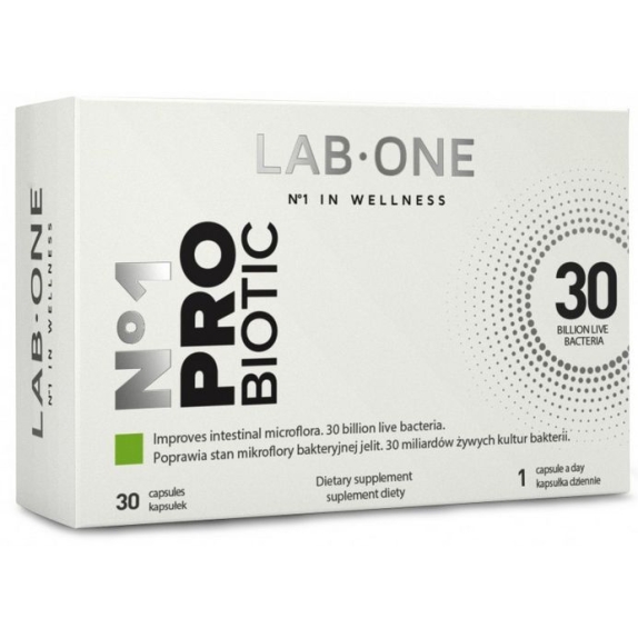 Lab One N°1 ProBiotic 30kapsułek cena 104,50zł