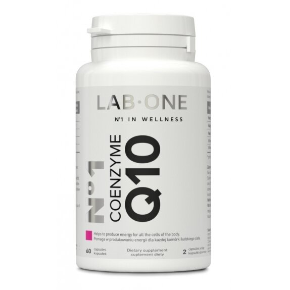 LAB ONE N°1 Coenzyme Q10 60 kapsułek cena 109,00zł