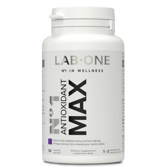 LAB ONE N°1 Antioxidant MAX 50 kapsułek cena 135,00zł