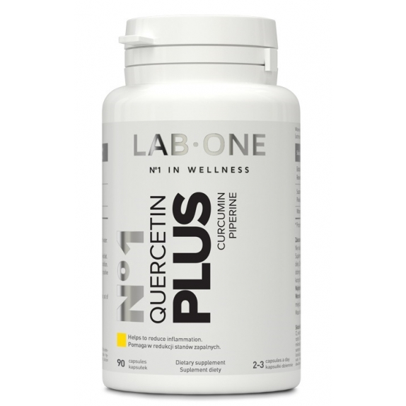 LAB ONE N°1 Quercetin PLUS 90 kapsułek  cena 122,00zł