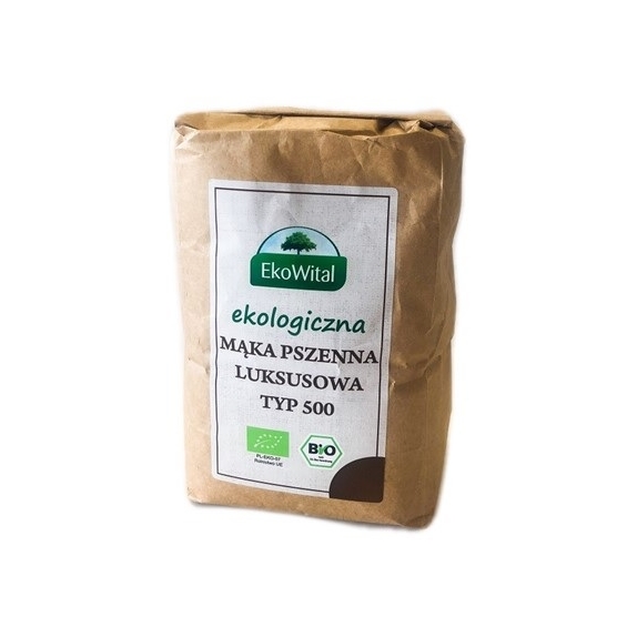 Mąka pszenna typ 500 BIO 1 kg BIO Eko-Wital cena 8,69zł