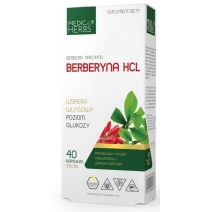 Medica Herbs berberyna 516 mg, 40 kapsułek 