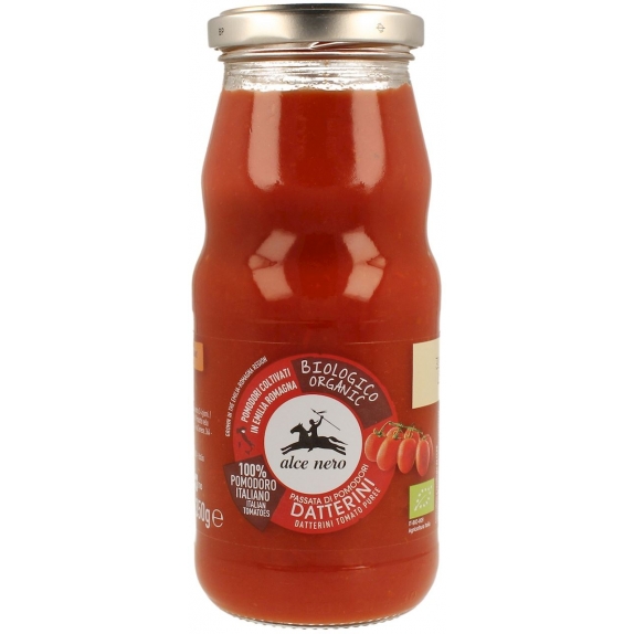 Sos pomidorowy passata (z pomidorów daktylowych) 350 g BIO Alce Nero MAJOWA PROMOCJA!  cena 2,77$