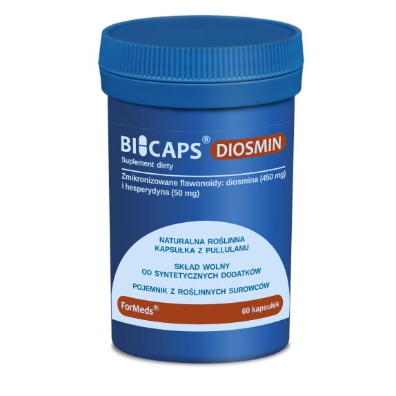 Bicaps Diosmin 60 kapsułek Formeds cena 9,99$