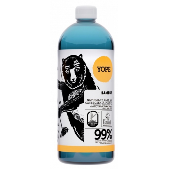 Płyn do czyszczenia podłóg Bambus 1000 ml Yope cena 14,99zł