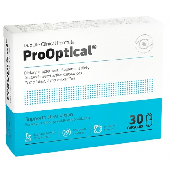 DuoLife Clinical Formula ProOptical 30 kapsułek NEW cena 55,58$