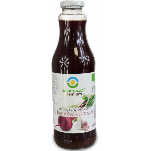 Barszcz z buraków kiszonych wegetariański 500 ml BIO Bio Food cena 9,25zł