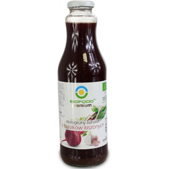 Barszcz z buraków kiszonych wegetariański 500 ml BIO Bio Food cena €2,21